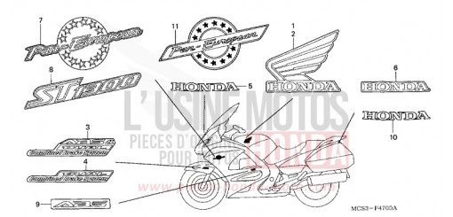MARQUE ST1300A2 de 2002